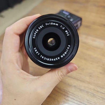 FUJIFILM Fuji XF 18mm F/2 R Lens For Fujifilm X Mount