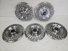 Set Of 5 1967-68 Pontiac Firebird Lemans Grand Prix 14inch Hub Caps Oem Gm Set Of 5 1967-68 Pontiac Firebird Lemans Grand Prix 14inch Hub Caps Oem Gm