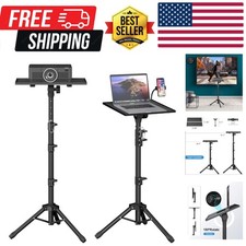 Projector Stand - Adjustable Height 22 to 63 Inches, Tripod for Laptop  Proj...