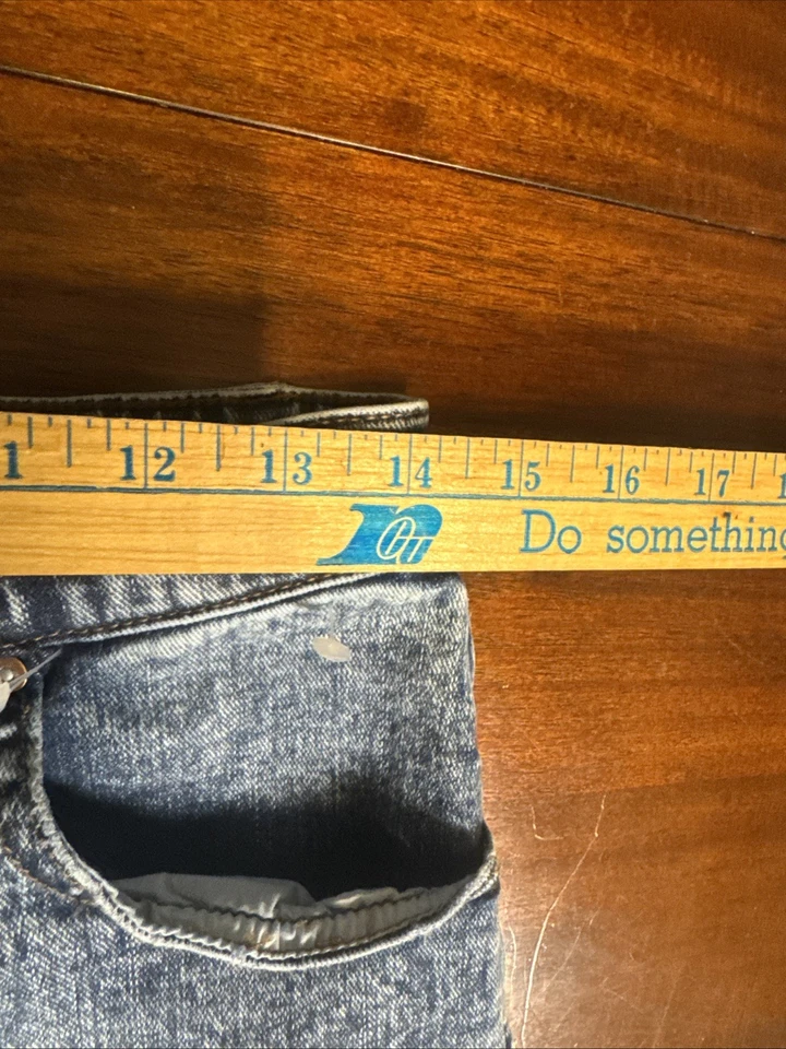 Женские джинсы Boston правильного размера 8 легкая кислотная стирка искусственно состаренные прямые штанины - Изображение 3 из 4