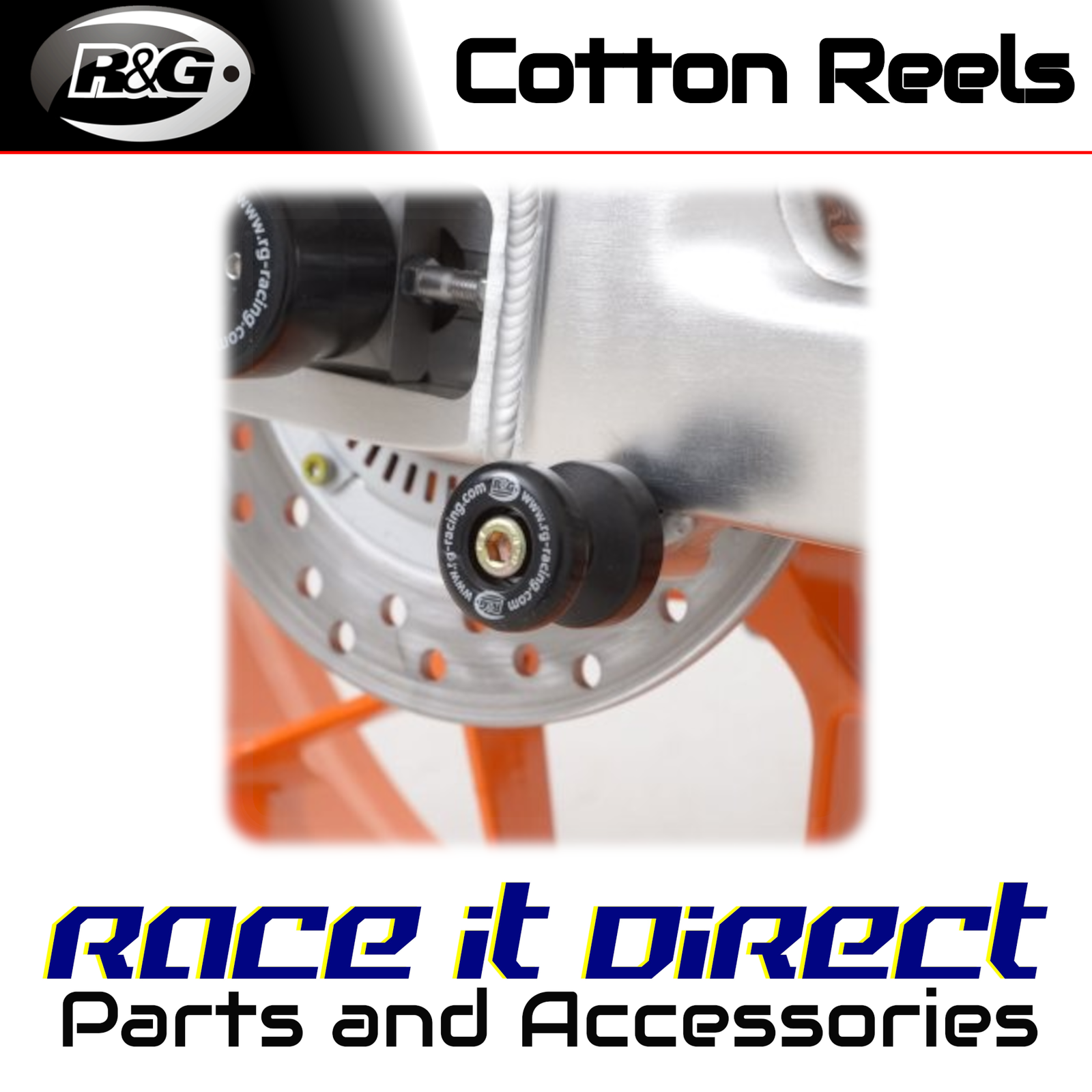 Cotton Reels for Honda CBR600RR 2007-2016 R&G