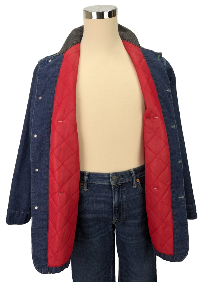 Abrigo Chaqueta De Colección Osh Kosh Denim Tareas Granero Hecho en Unión Sanforizada EE. UU. 42 Foto 4 de 4