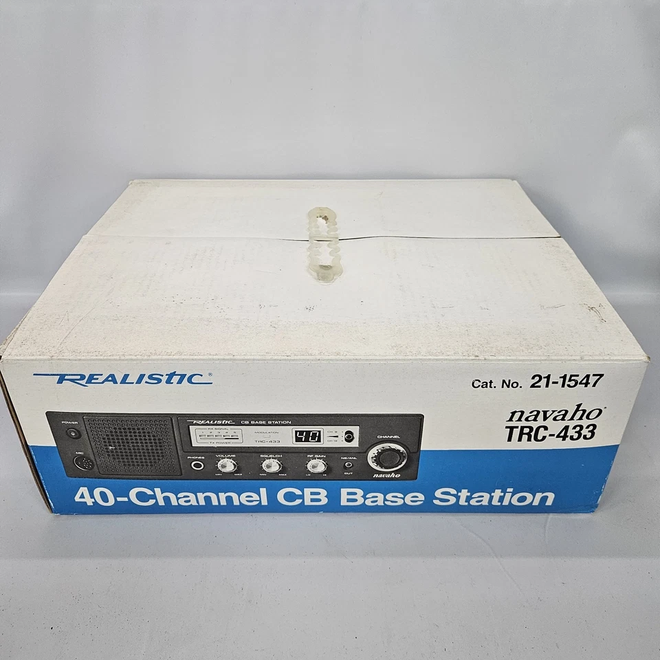 Transceptor Estación Base CB Realistic Navaho TRC-433 40 Canales - Caja Abierta LEER Foto 4 de 4