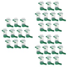 3 Pack Bird Water Feeder Feeding Watering Supplies for Cage Birds Drinker