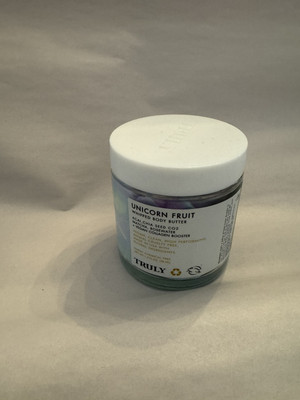 Truly Unicorn Fruit Whipped Body Butter Infused with Matcha, Acaii, Chia 1.3oz