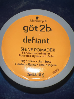 Got2B Defiant Shine Pomade White 2 Oz