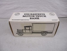 Ertl 1931 Hawkeye Motor Truck Bank 1/34