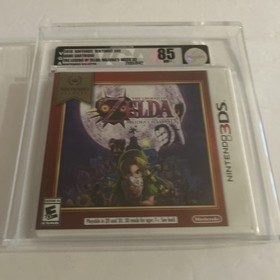 The Legend Of Zelda Majora's Mask 3D Nintendo 3DS Graded VGA 85 Sealed