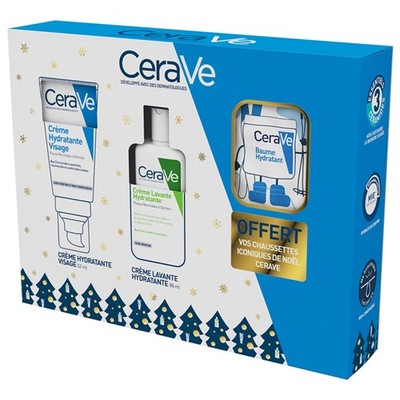 CeraVe Feuchtigkeitscreme Gesicht 52 ml + Feuchtigkeitsspendende Waschcreme 88 m