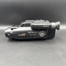 Sony Handycam CCD-FX425 Video8 Camcorder 10x Zoom LCD A/V Black FOR PARTS REPAIR
