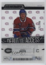 2023 Upper Deck Credentials Debut Ticket Access Acetate 131/149 Owen Beck 11w3