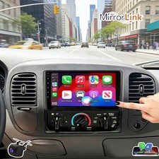 For 1997-2004 Ford F150 Apple Carplay Stereo Radio Navi GPS Player 9" Android 15