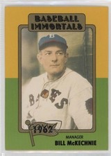 1980-84 SSPC Baseball Immortals 1st Printing Bill McKechnie #88 HOF 0a3