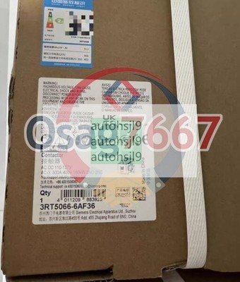 1PC NEW Siemens Contactor 3RT5066-6AF36