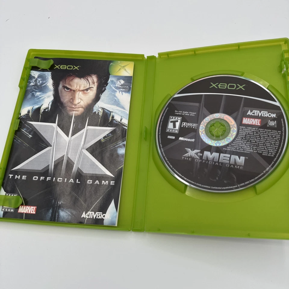 X-Men: The Official Game (Microsoft Xbox, 2006) CIB W/ Manual - Image 3 of 4