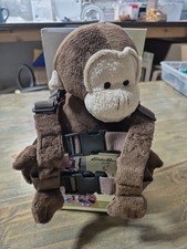 Eddie Bauer 2 In 1 Harness Monkey Buddy.new In Box