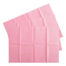75pcs Dental Bibs Disposable - Disposable Dental Bibs Dentist Tattoo Bibs Pink
