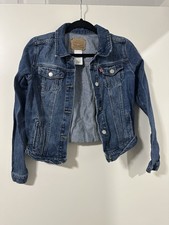 Levi's Kids Teen 13 to 15 YRS Boy's Girl's Youth Denim Jean Jacket Size XL