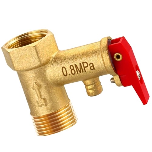 1/2inch Electric Water Boiler Safety Valves Universals Pressure Relief Valves - Afbeelding 11 van 13
