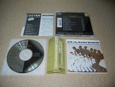 Madness "Utter Madness" Japan CD w/OBI 32VD-1058 3200Yen Black Triangle