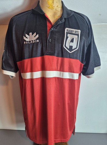 Paladin Rugby ATL Shirt Sewn XXL Black Red Gray