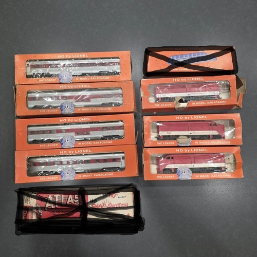 Vintage 1959-1962 Lionel HO Scale Texas Special Train Set 0566 Alco Locomotives