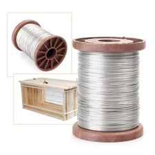 80m/31.5" Stainless Steel Bee Hive Frame Wax Foundation Wire Bee Keeping Tool