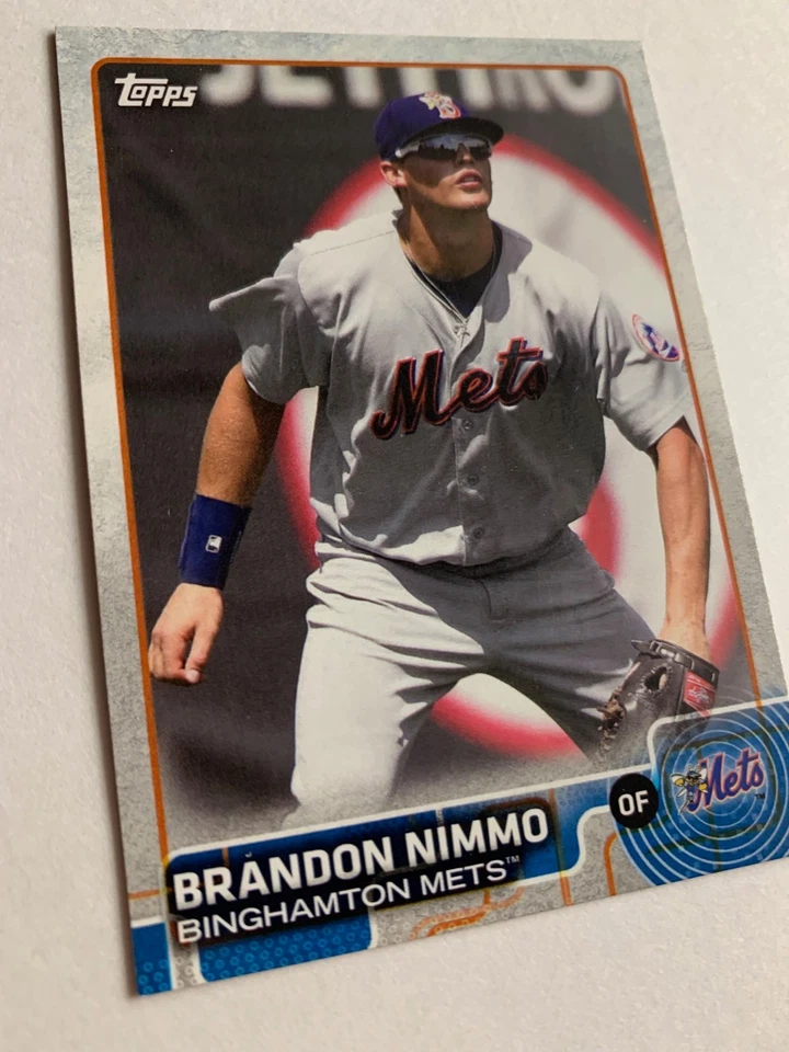 BRANDON NIMMO ROOKIE • 2015 Topps Pro Debut #86 • SHARP NEW TEXAS RANGERS RC!!! - Image 4 of 4