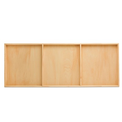 Wood Canvas 18 x 48 x 1-1/2 inch, Blank Wood Sign for Wall Art Set | Woodpeckers