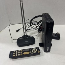 RCA DTA800B1 Digital TV Converter Box Remote Antenna ATSC Converter