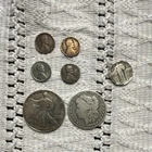 US Coin Lot Morgan Dollar 1880 o 1995 1 ozsilver eagle. Silver scrap coins