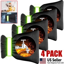 4 PACK Outdoor Faucet Covers for Winter Outside Garden Faucet Socks Waterproof