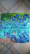 Vincent Van Gogh Iris Quadratischer Schal Neu mit Etikett