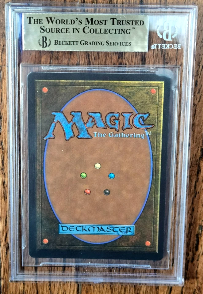 Liightning Bolt BGS 9.5 GEM MINT w/10 sub - Revised 3rd Edition MTG -  Iconic - Image 3 of 3