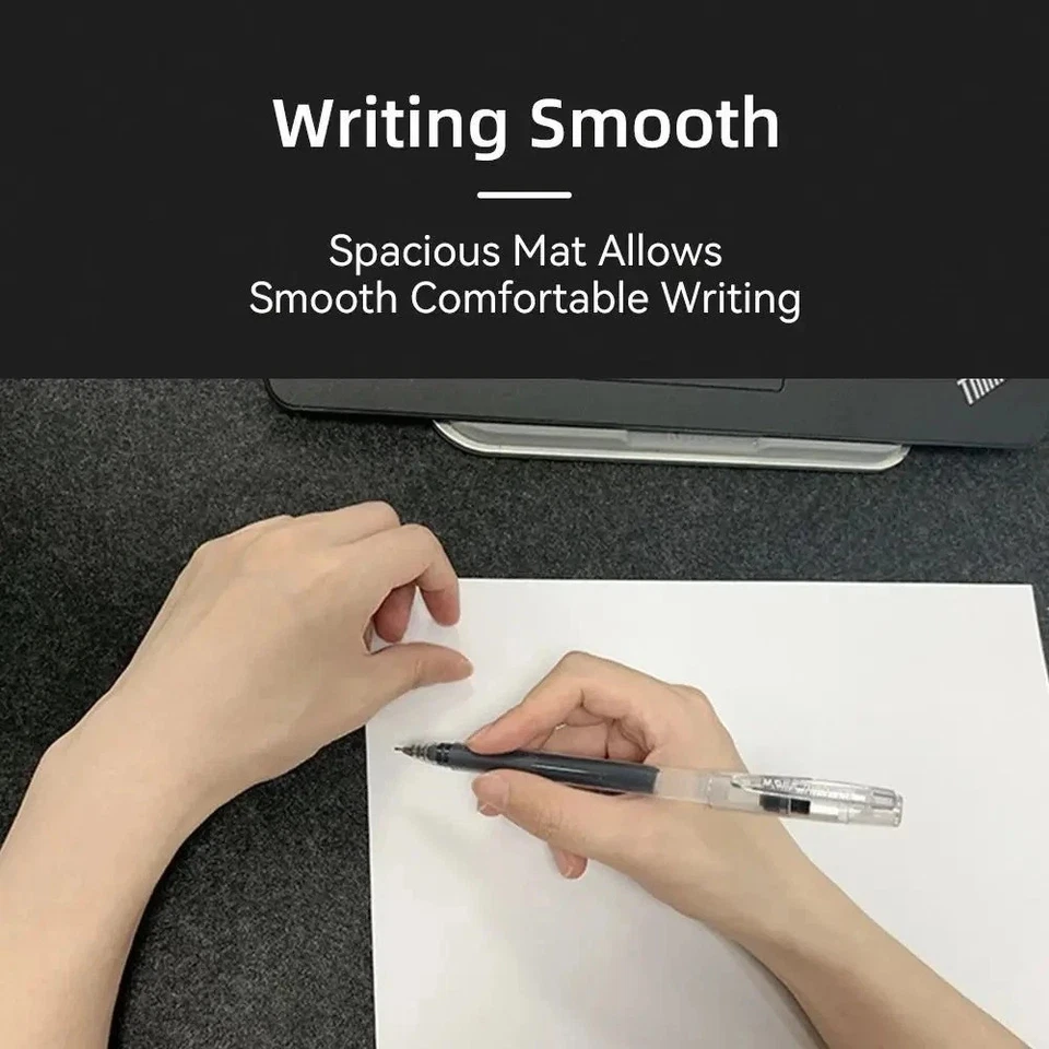 Large Wool Felt Gaming Mouse Pad Non-Slip Desk Mat for Computer Keyboard - Image 2 of 4