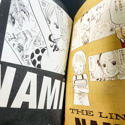 Jump Remix One Piece Nami With Sticker Paper Back Shueisha