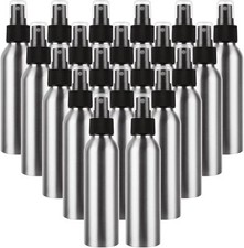 24 PCS Aluminum Fine Mist Spray Bottles 4 Oz Refillable Pump...