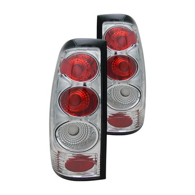 CG Chevy Silverado 99-02 Tail Light Chrome CG Chevy Silverado 99-02 Tail Light Chrome