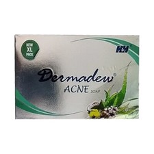 DERMADEW ACNE Soap Moisturizes and cleanses the skin Aloe extract Olive extract