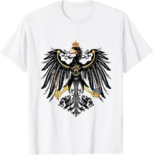 Kingdom of Prussia Eagle - East Prussia Coat of Arms - Emperor T-Shirt Hoodie