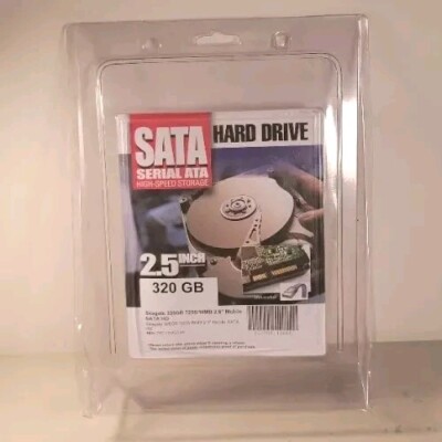 Seagate 320GB Mobile SATA Hard Drive 2.5'' NEW