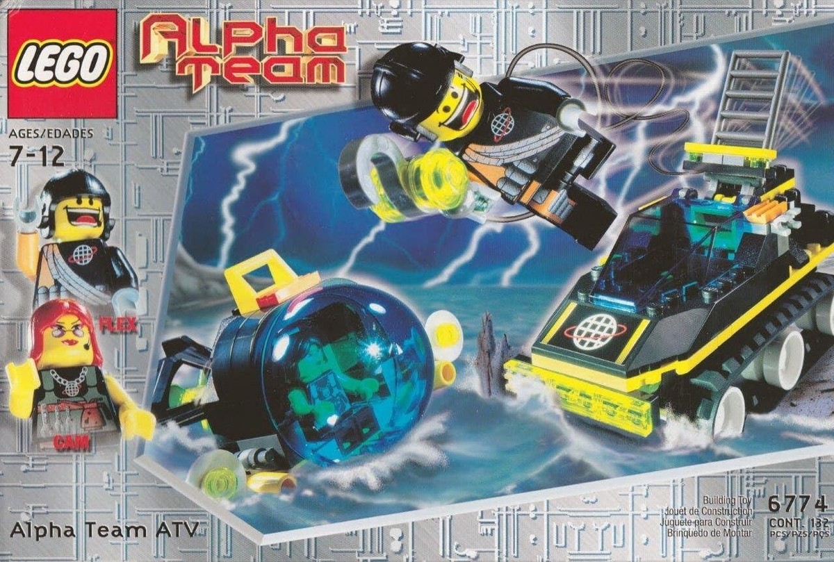 Lego Alpha Team ATV 6774 Alpha Team Minifigure Building Set | eBay