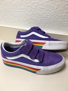 rainbow platform vans