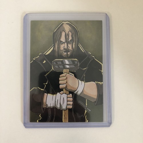Triple H #SCR-5 2021 Topps Heritage WWE Ruthless Aggression Art card