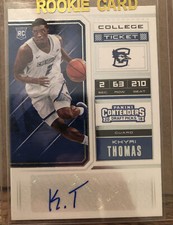 2018-19 Contenders Draft Picks Khyri Thomas College Ticket Auto RC #66 Houston