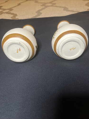 Bud Vases Set of 2 Made In Mexico Puerto Vallarta - Picture 4 of 4