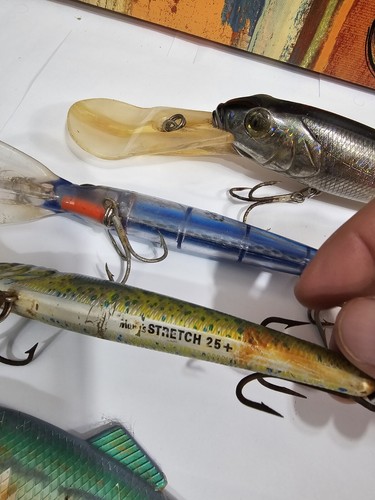 (8) Lot of Megabait Mann's, Bomber, Rapala, Storm Magnum Size Trolling Lures - Picture 12 of 14