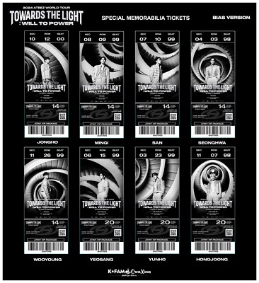 ATEEZ 2024 World Tour 'Towards The Light: Will To Power' K-pop