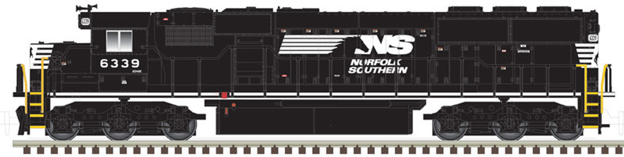 Atlas N EMD SD40E Norfolk Southern NS #6327 DCC/SND LED 40005226 | eBay