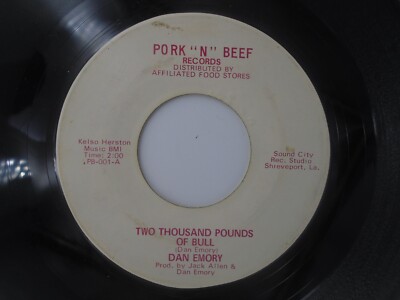 Dan Emory Two Thousand Pounds of Bull Pork ''N'' Beef VG+